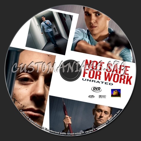 Not Safe For Work dvd label