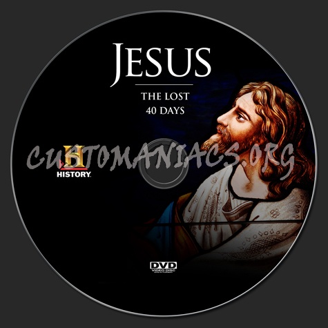 Jesus The Lost 40 Days dvd label