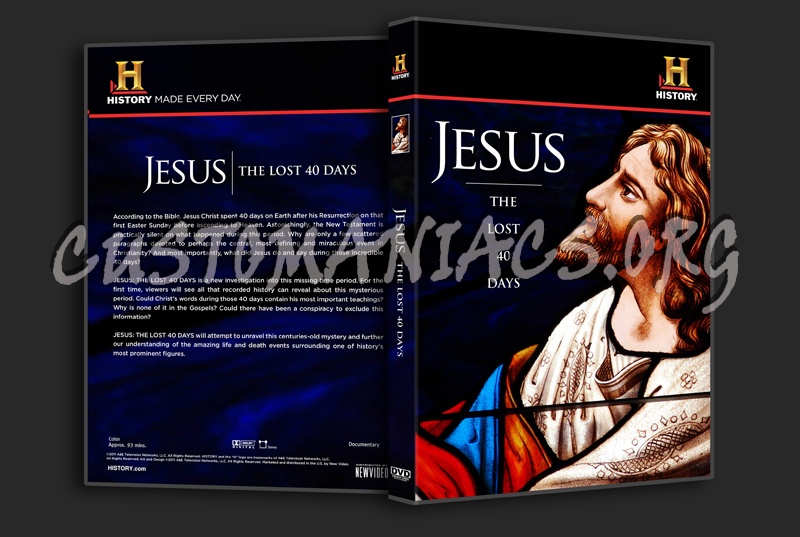 Jesus The Lost 40 Days dvd cover