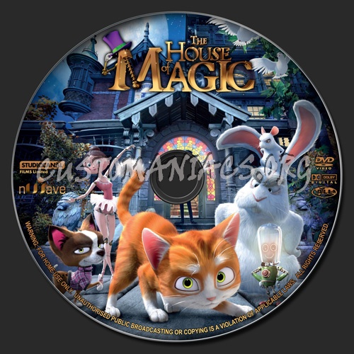 The House Of Magic dvd label