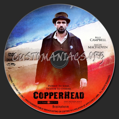 Copperhead dvd label