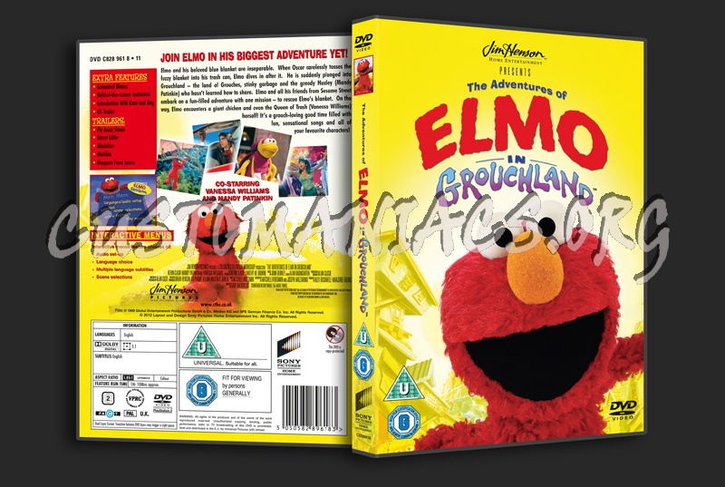 The Adventures of Elmo in Grouchland dvd cover