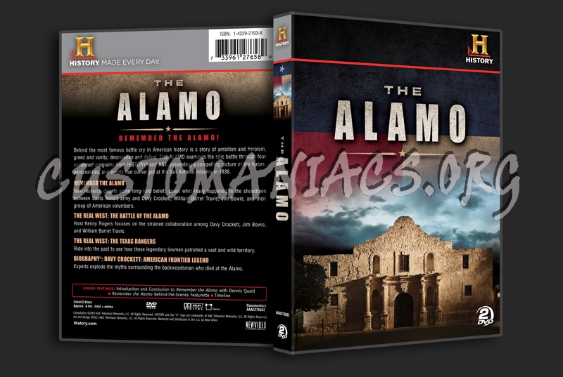 The Alamo dvd cover