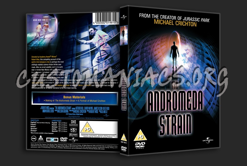 The Andromeda Strain dvd cover