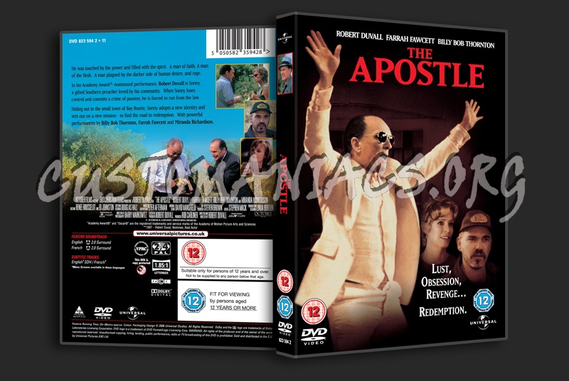 The Apostle dvd cover - DVD Covers & Labels by Customaniacs, id