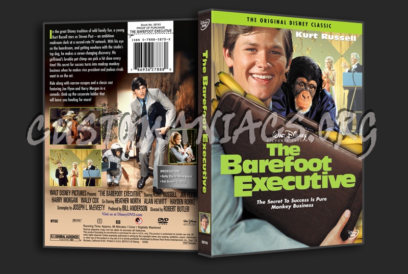 The Barefooot Executive dvd cover