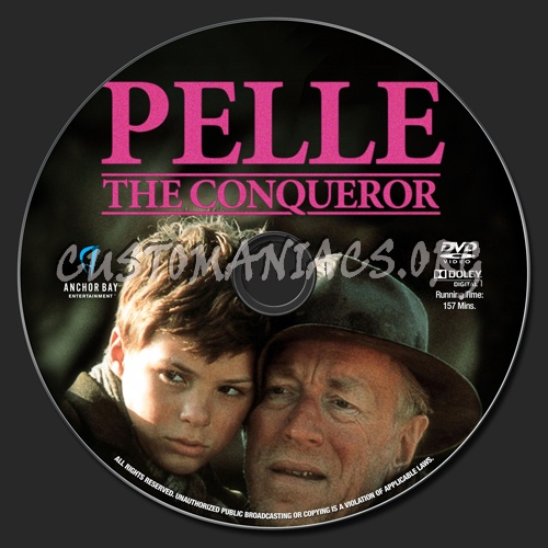 Pelle the Conqueror (1987) dvd label