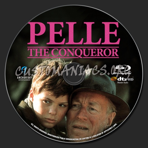 Pelle the Conqueror (1987) blu-ray label