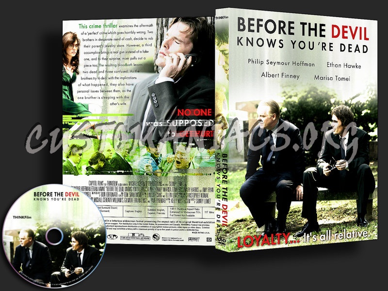 Before The Devil Knows You're Dead dvd cover