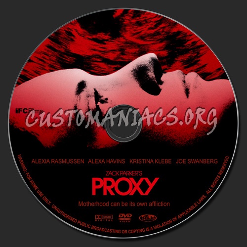 Proxy dvd label