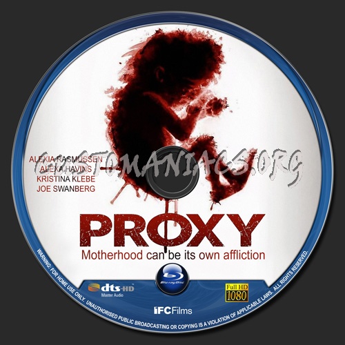 Proxy blu-ray label