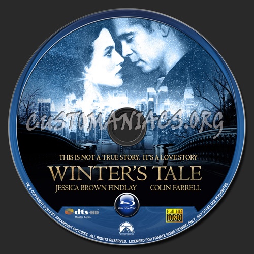 Winter's Tale blu-ray label