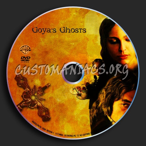 Goya's Ghosts dvd label