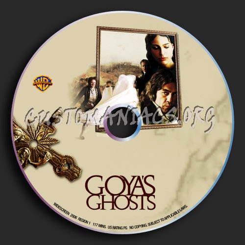 Goya's Ghosts dvd label