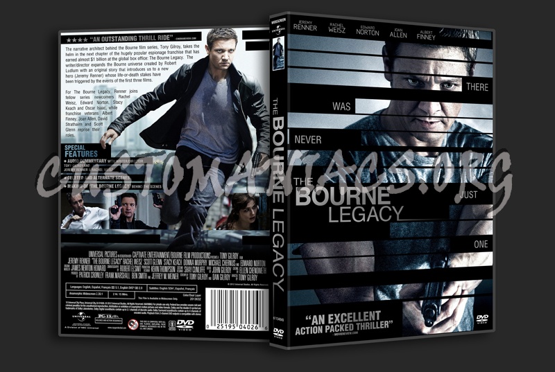 The Bourne Legacy dvd cover