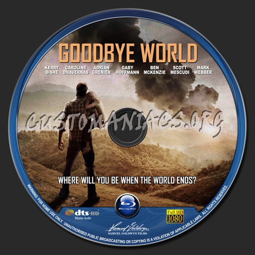 Goodbye World blu-ray label