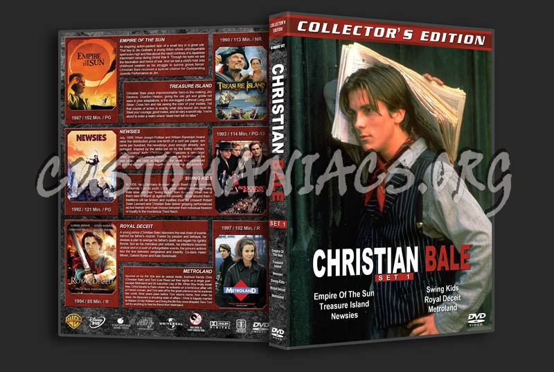 Christian Bale Collection - Set 1 dvd cover