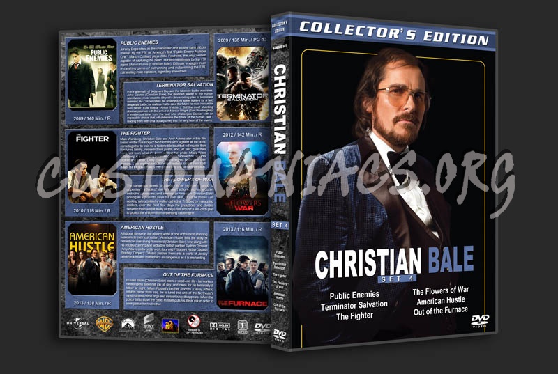 Christian Bale Collection - Set 4 dvd cover