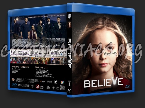 Believe Season 1 blu-ray cover