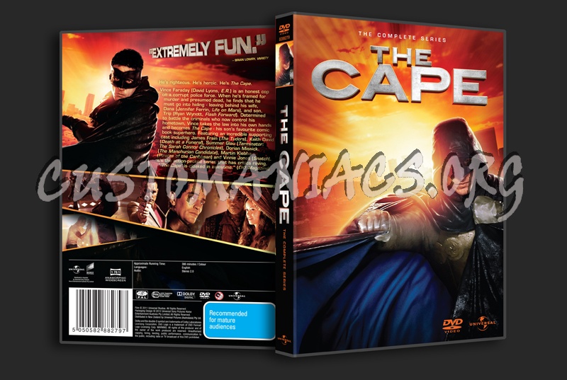 The Cape The Complete Series dvd cover