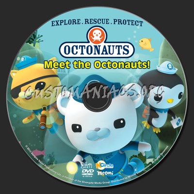 Octonauts Meet The Octonauts dvd label