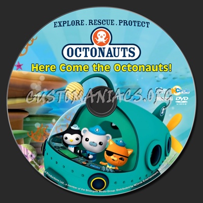 Octonauts Here Come The Octonauts dvd label - DVD Covers & Labels by ...