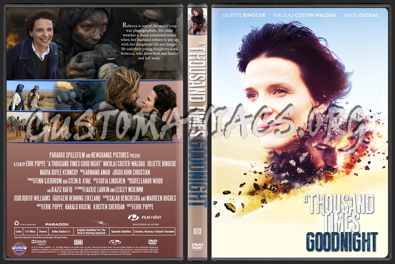 A Thousand Times Good Night dvd cover