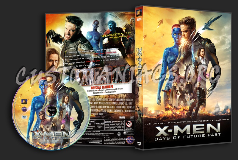 X-Men Days of Future Past dvd cover