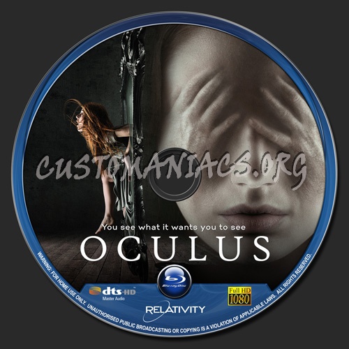 Oculus blu-ray label