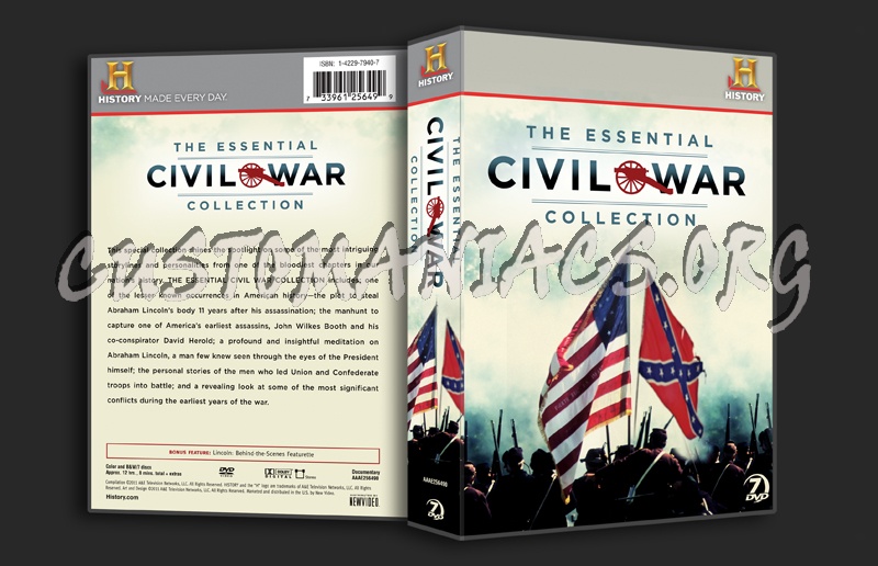 The Essential Civil War Collection dvd cover