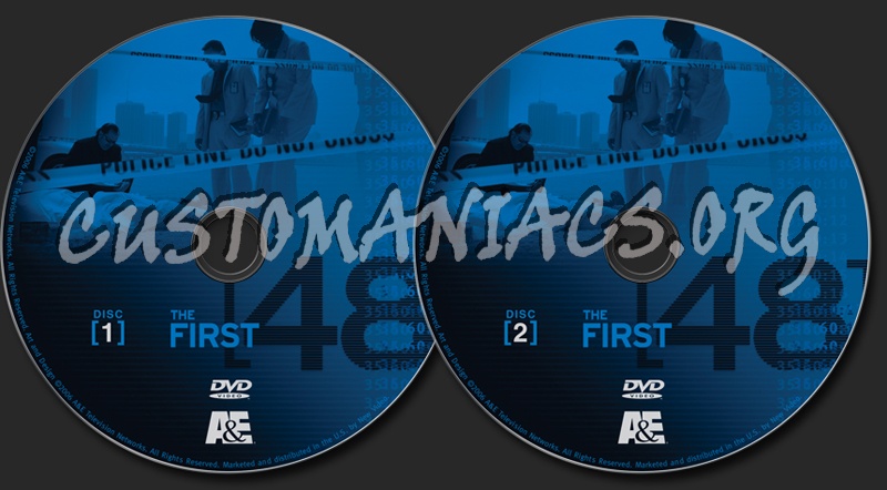 The First 48 dvd label