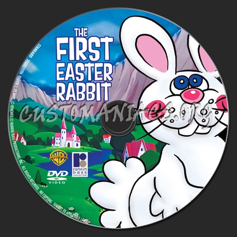 The First Easter Rabbit dvd label