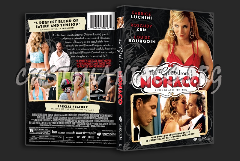 The Girl From Monaco dvd cover