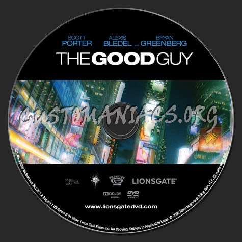 The Good Guy dvd label