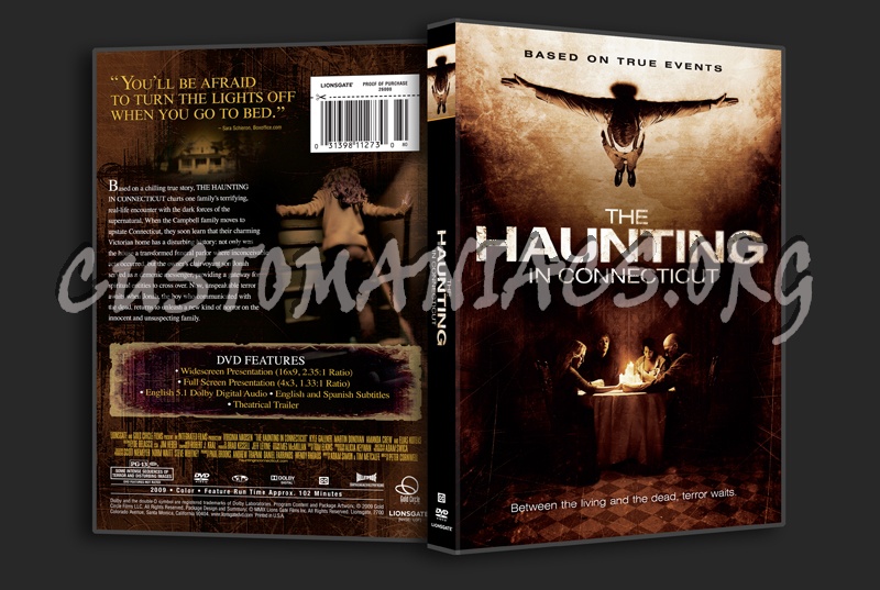 The Haunting in Connecticut dvd cover