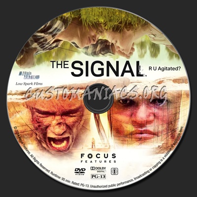 The Signal dvd label