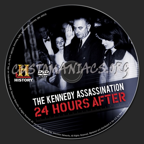 The Kennedy Assassination 24 Hours After dvd label