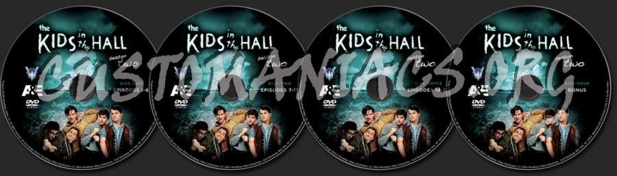 The Kids in the Hall Season 2 dvd label