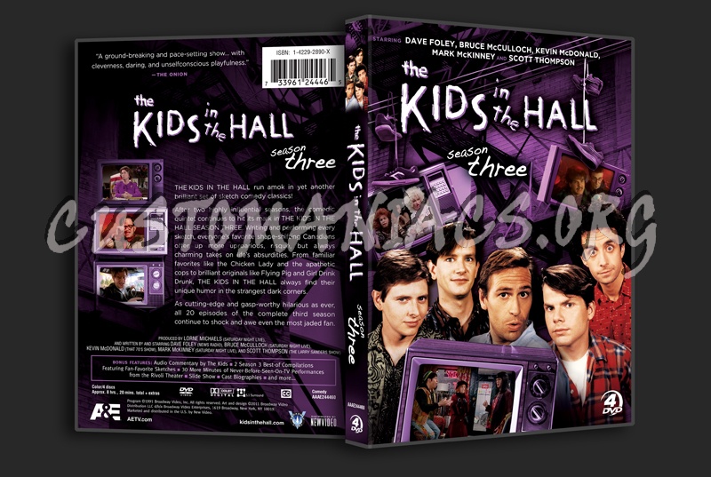 The Kids in the Hall Season 3 dvd cover