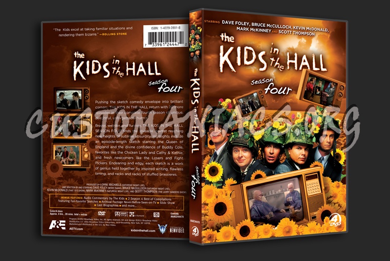 The Kids in the Hall Season 4 dvd cover