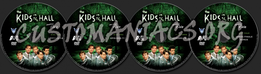 The Kids in the Hall Season 5 dvd label