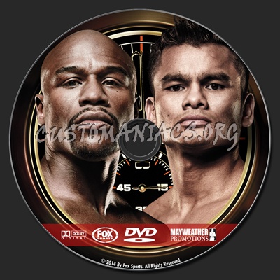 The Moment: Mayweather vs Maidana dvd label