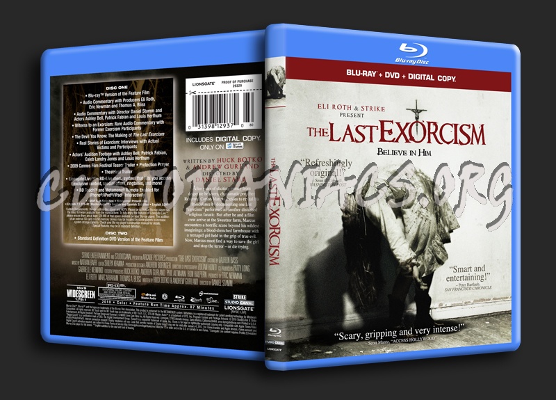 The Last Exorcism blu-ray cover