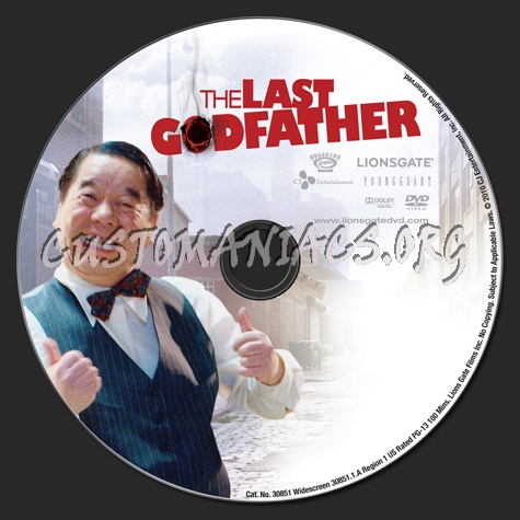 The Last Godfather dvd label