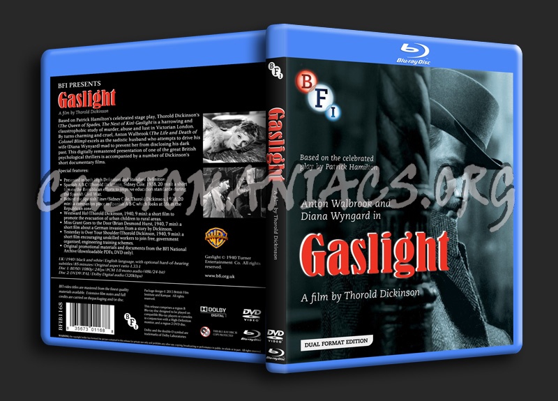 Gaslight (1940) blu-ray cover