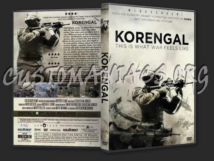 Korengal dvd cover