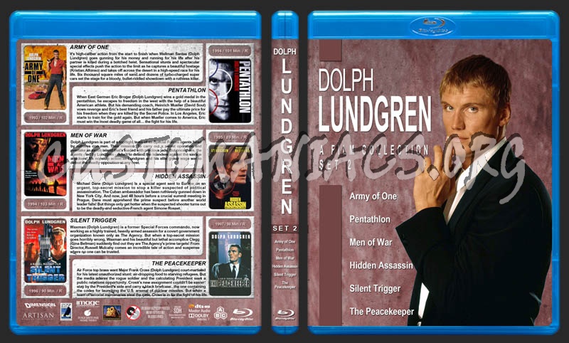 Dolph Lundgren Collection - Set 2 blu-ray cover