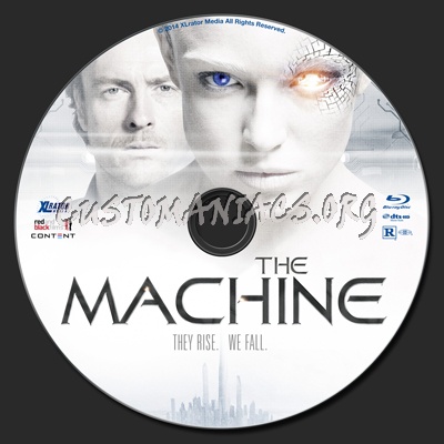 The Machine (2013) blu-ray label