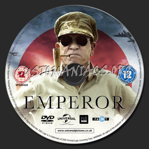 Emperor dvd label