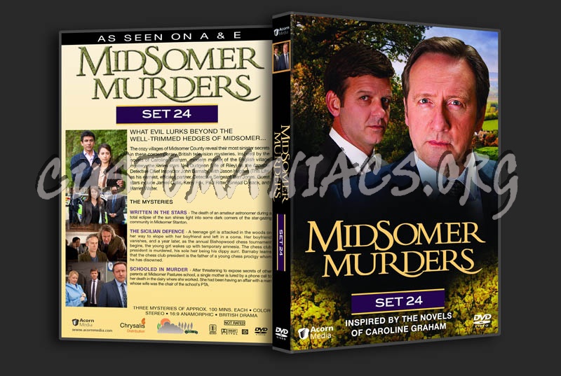 Midsomer Murders - Set 24 dvd cover